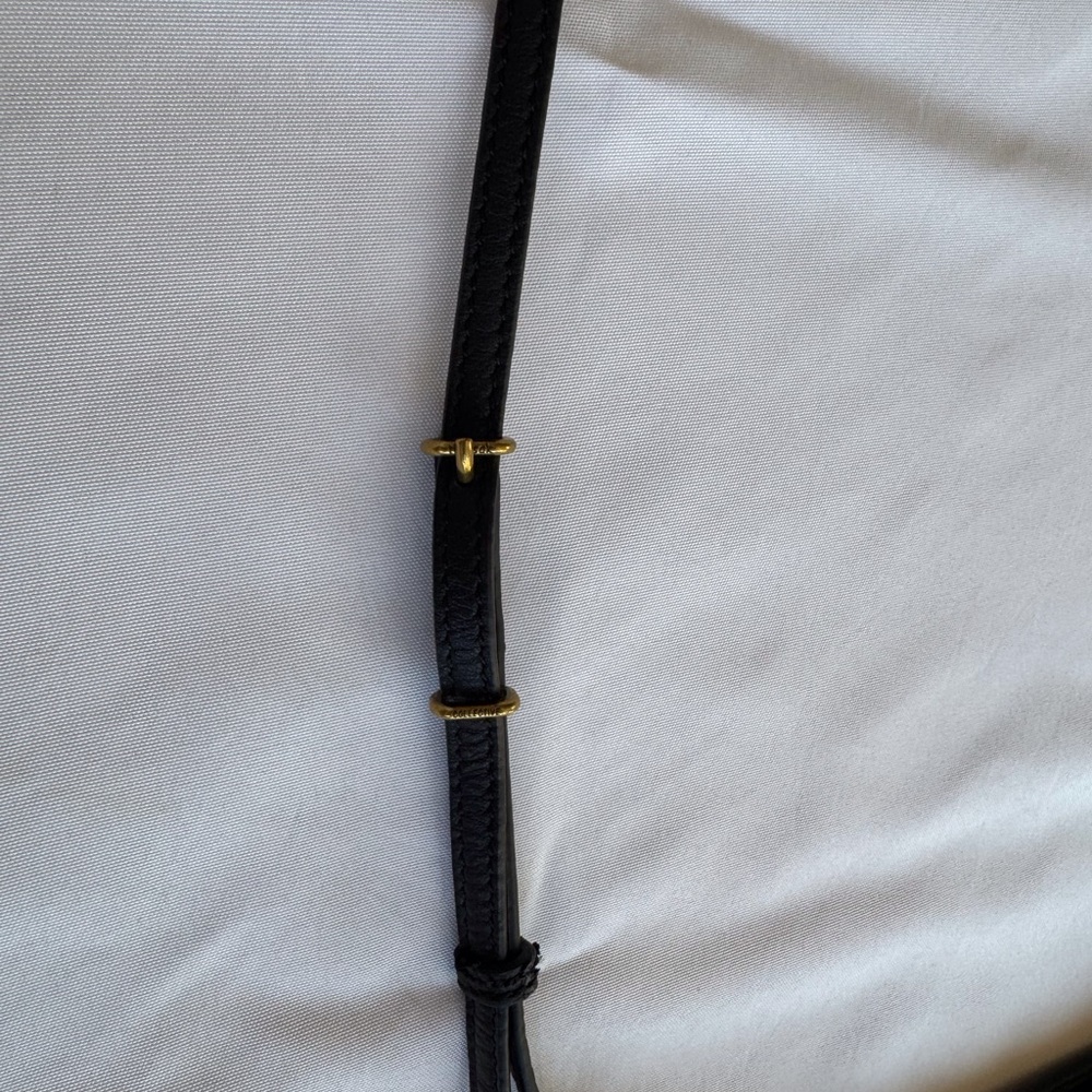NWT The Sak Tomboy Crossbody Bag w Detachable Adjustable Strap Midnight Black - Picture 8 of 12